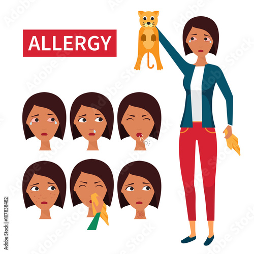 Allergy symptoms information