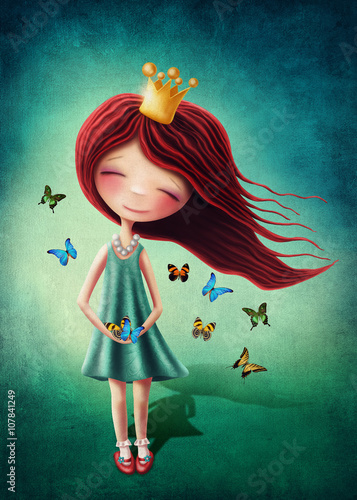 Fotografija Little fairy girl