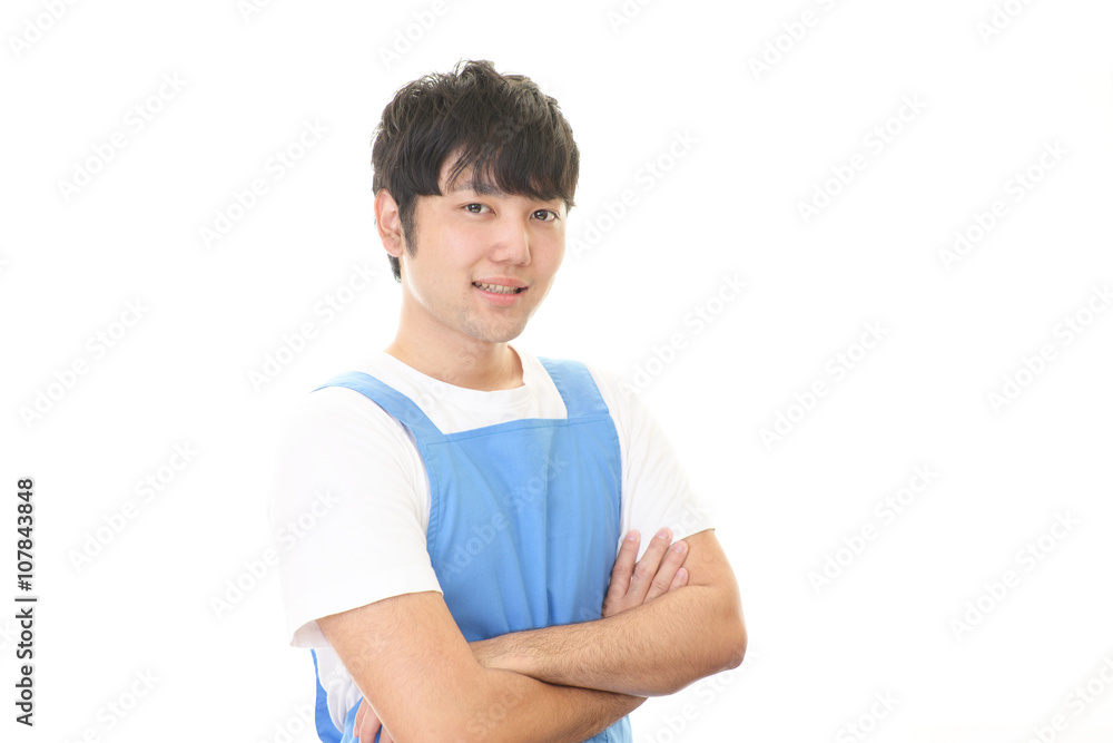 笑顔のウェイター 笑顔のウェイター