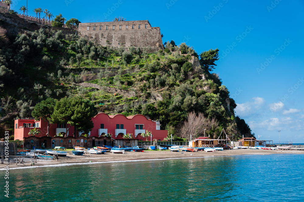 Landscape of the Sorrento coast