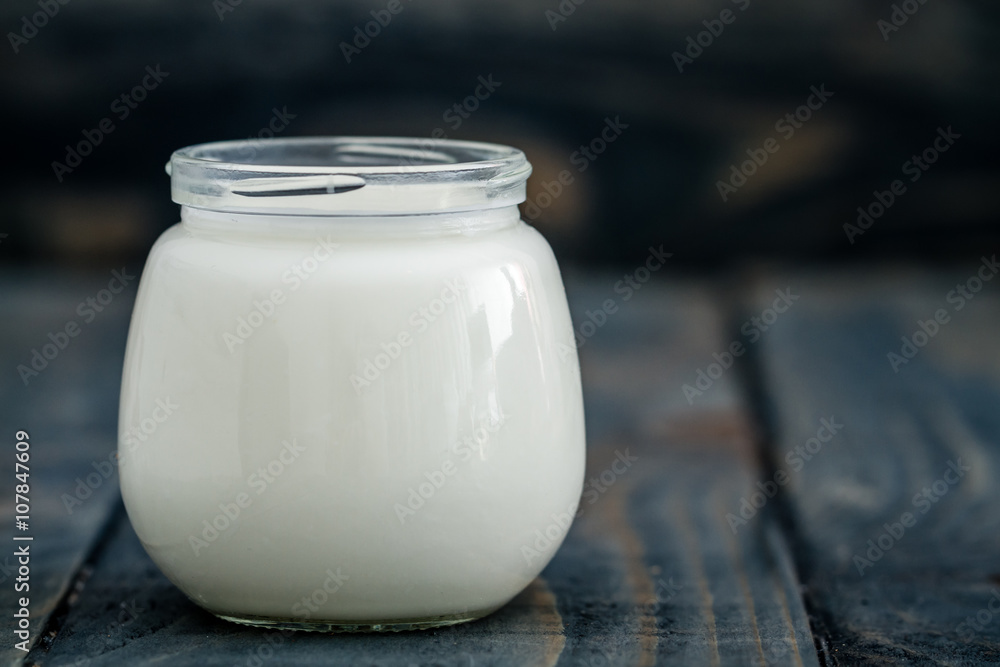 Traditional Turkish Food, Yoghurt with Bread Traditional Turkish Food, Yoghurt with Bread