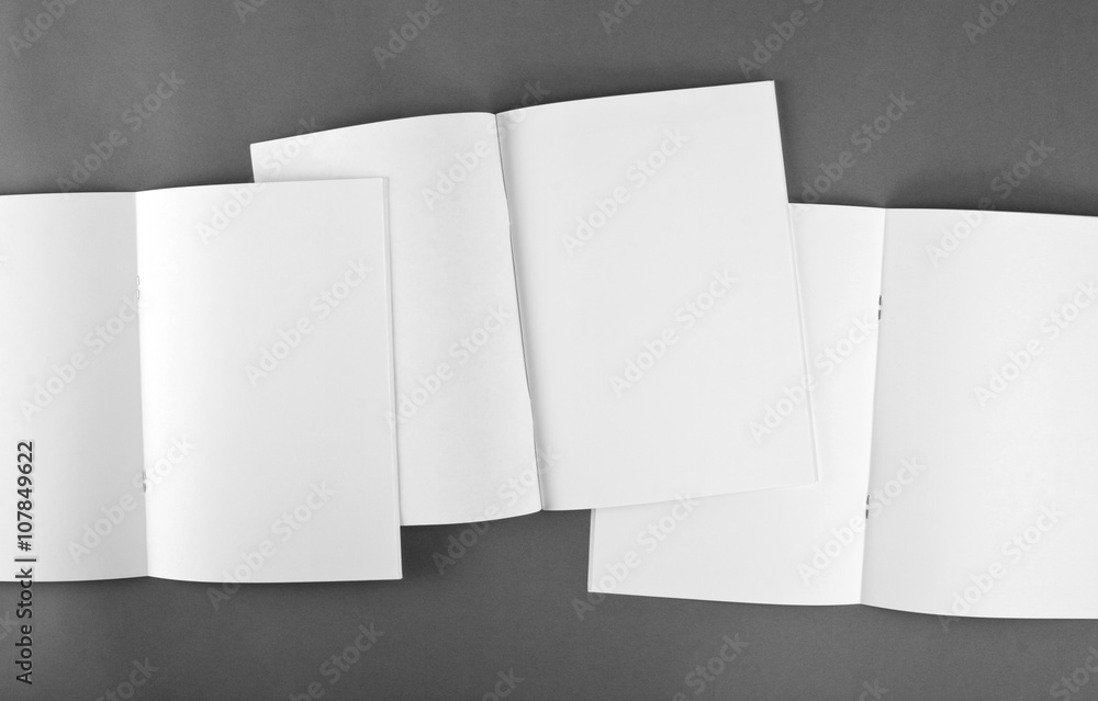 Blank catalog, brochure, magazines, book mock up Blank catalog, brochure, magazines, book mock up