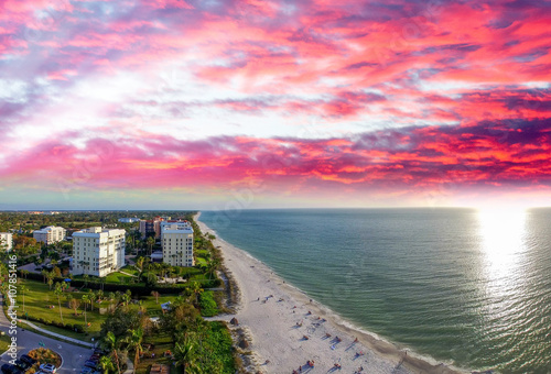 Naples coastline, Florida