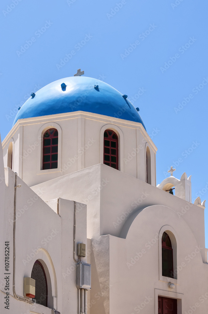 Santorini Church in Oia Village