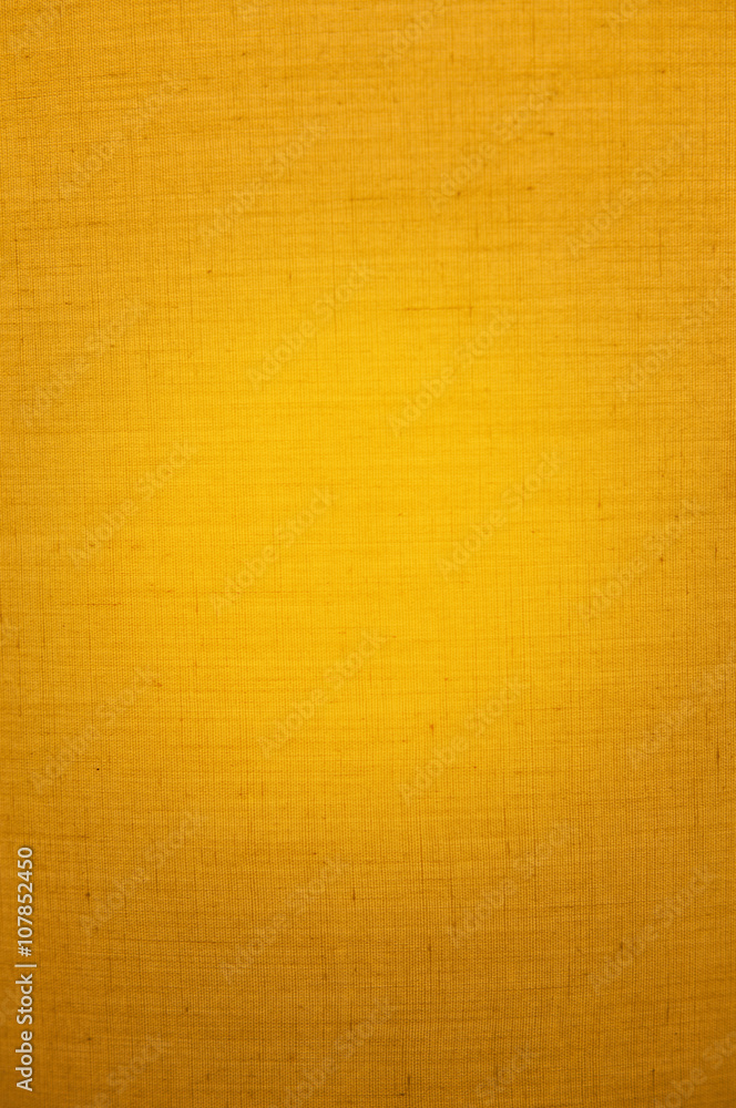 Fototapeta premium Yellow textile of lamp