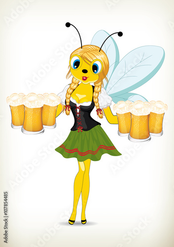 Oktoberfest Blonde Bee