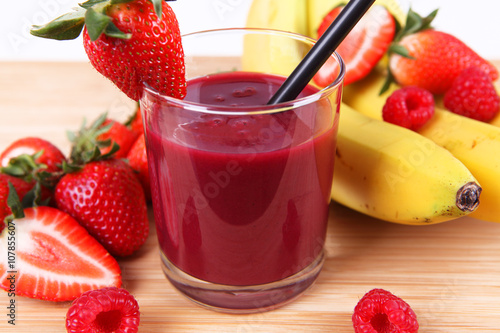 Roter Smoothie