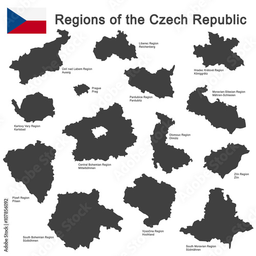 country Czech Republic and regions