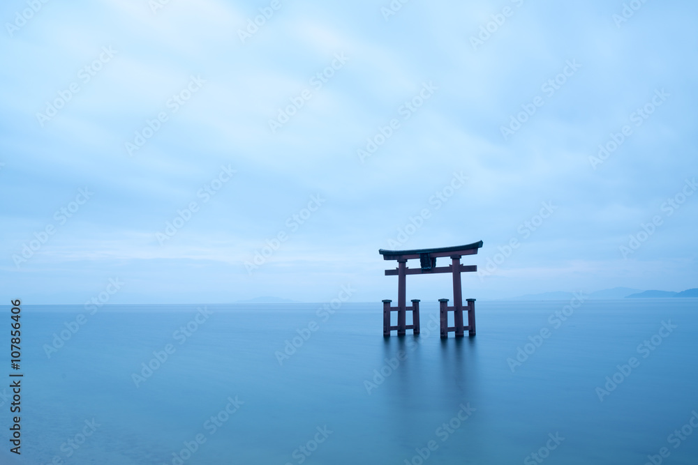 Shirahige shrine,takashima city,shiga,japan