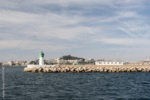 Lighthouse on a Cartagena, Spain © remore
