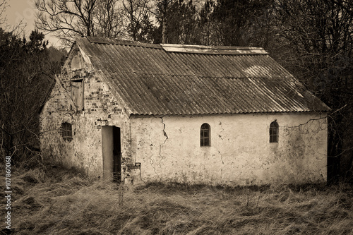 Old Barn in the Forest