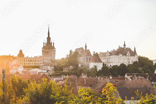 Cuadro en lienzo Sighisoara Castle