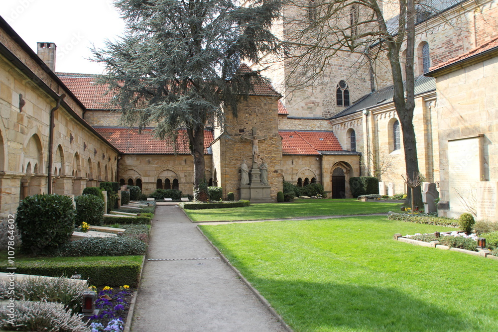 Der Domgarten in Osnabrück