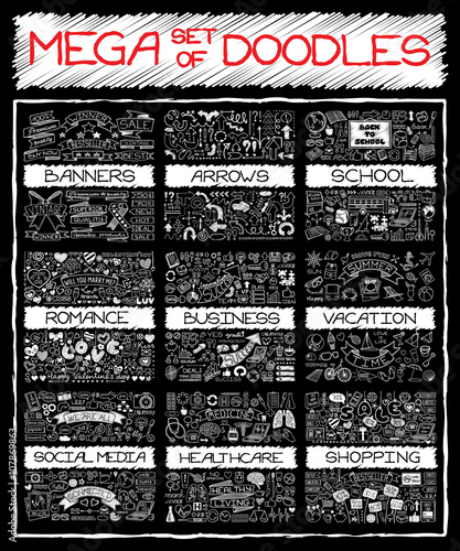 MEGA set of doodles