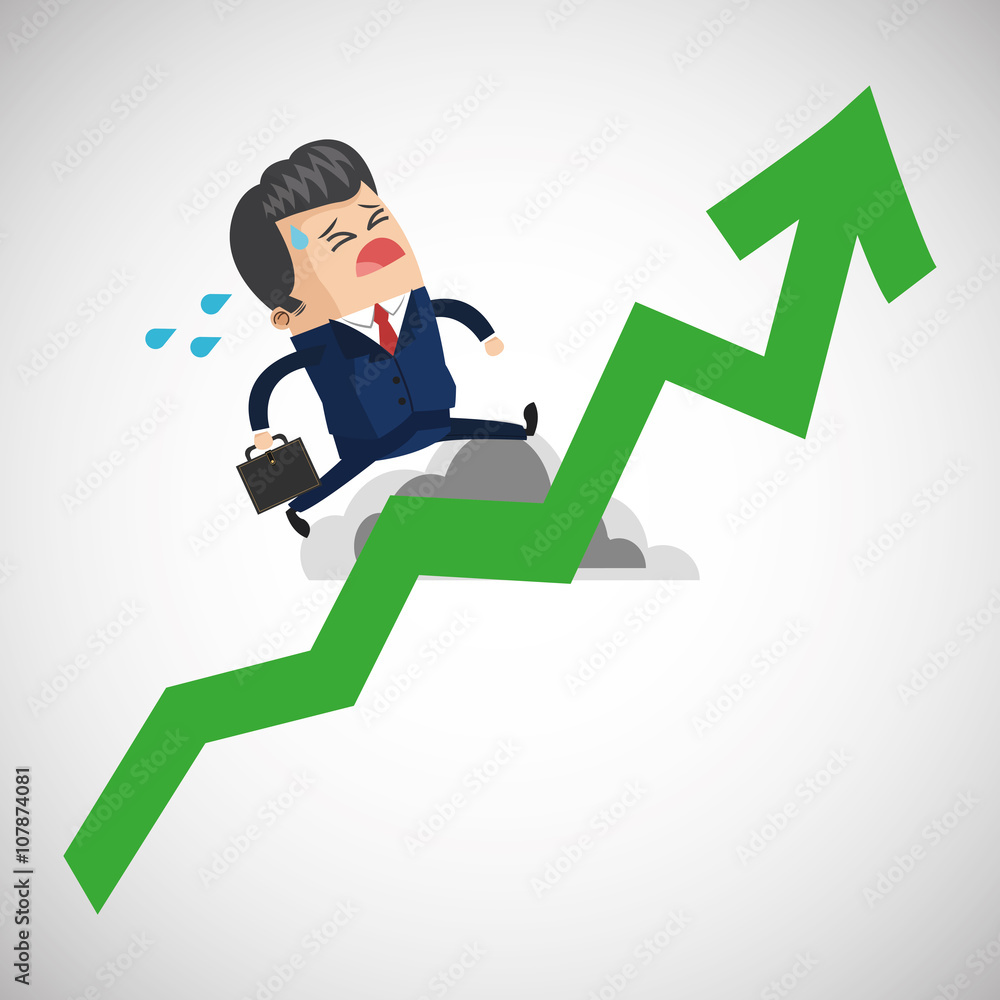 Businessman graphic design