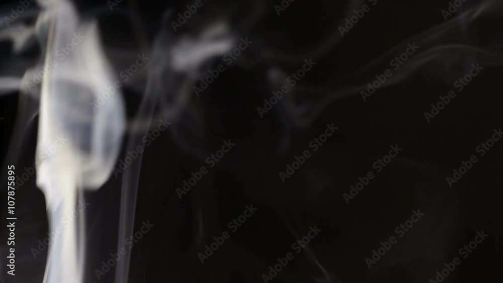 Smoke a black background. Smoke a black background.