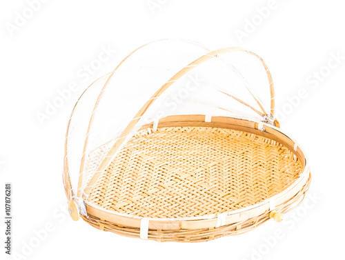 Retention food storage basket tray.