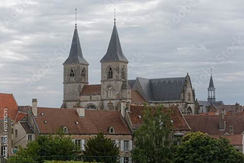 Chaumont sur Marne et sa basilique Saint-Jean Baptiste, Haute Marne, France
