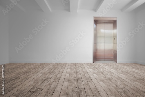Room with elevator