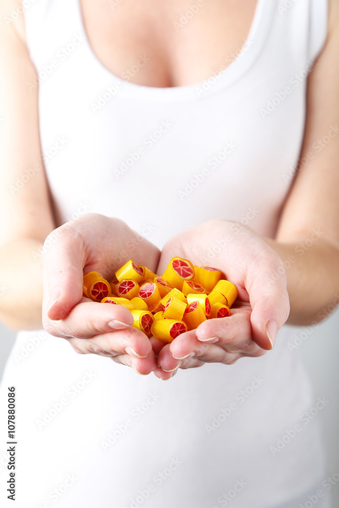Candy isolated on white Candy isolated on white