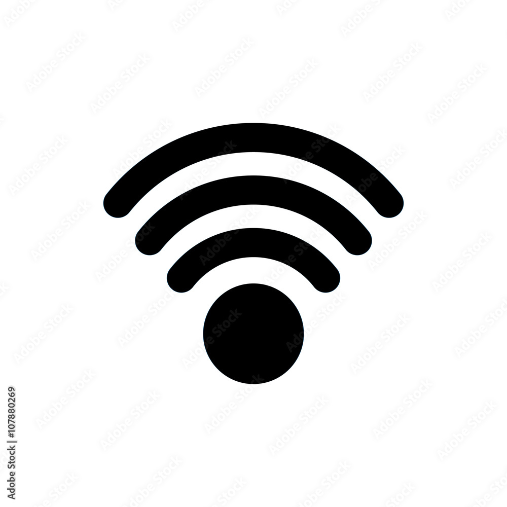 Wifi icon. Internet symbol vector illustration Wifi icon. Internet symbol vector illustration