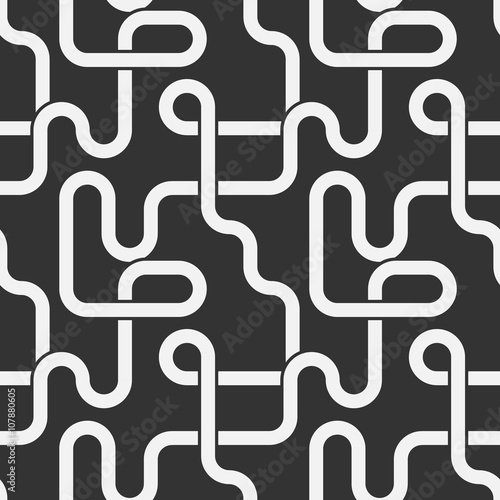 monochrome seamless abstract pattern