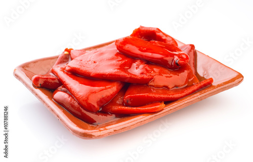 tray skinless roasted peppers