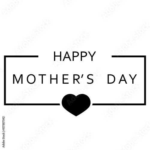 Happy Mother's Day. Frame in honor of the holiday