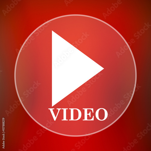 Video play icon Free Download Video play icon - GFXLoad
