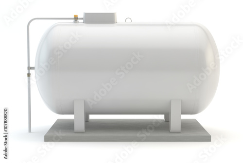Foto White Gas Tank