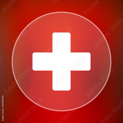 Medical cross icon