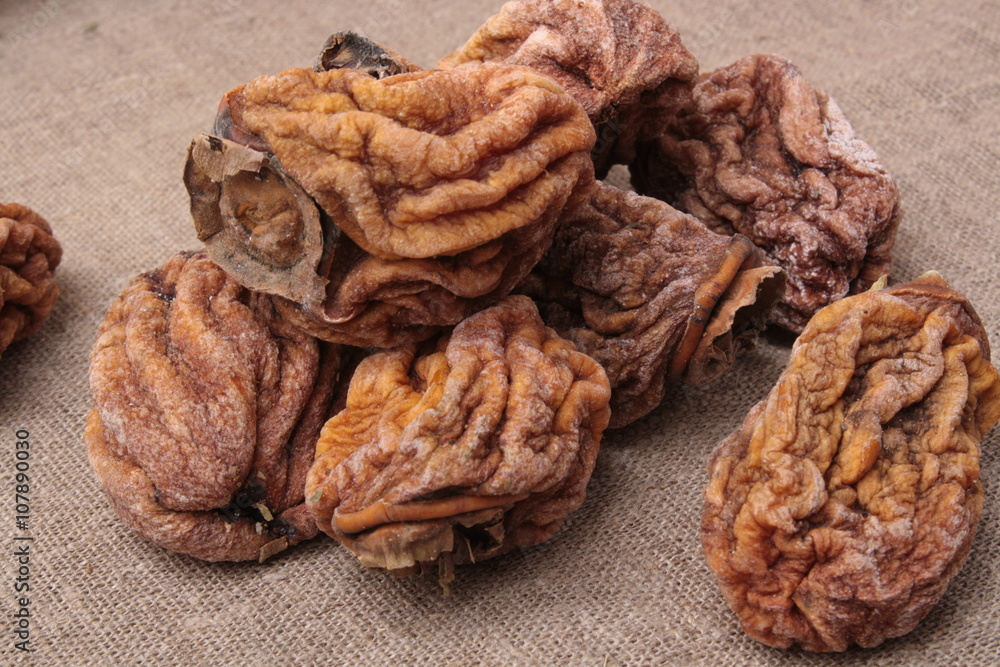 Dried persimmon, a kind of delicious fruit Dried persimmon, a kind of delicious fruit