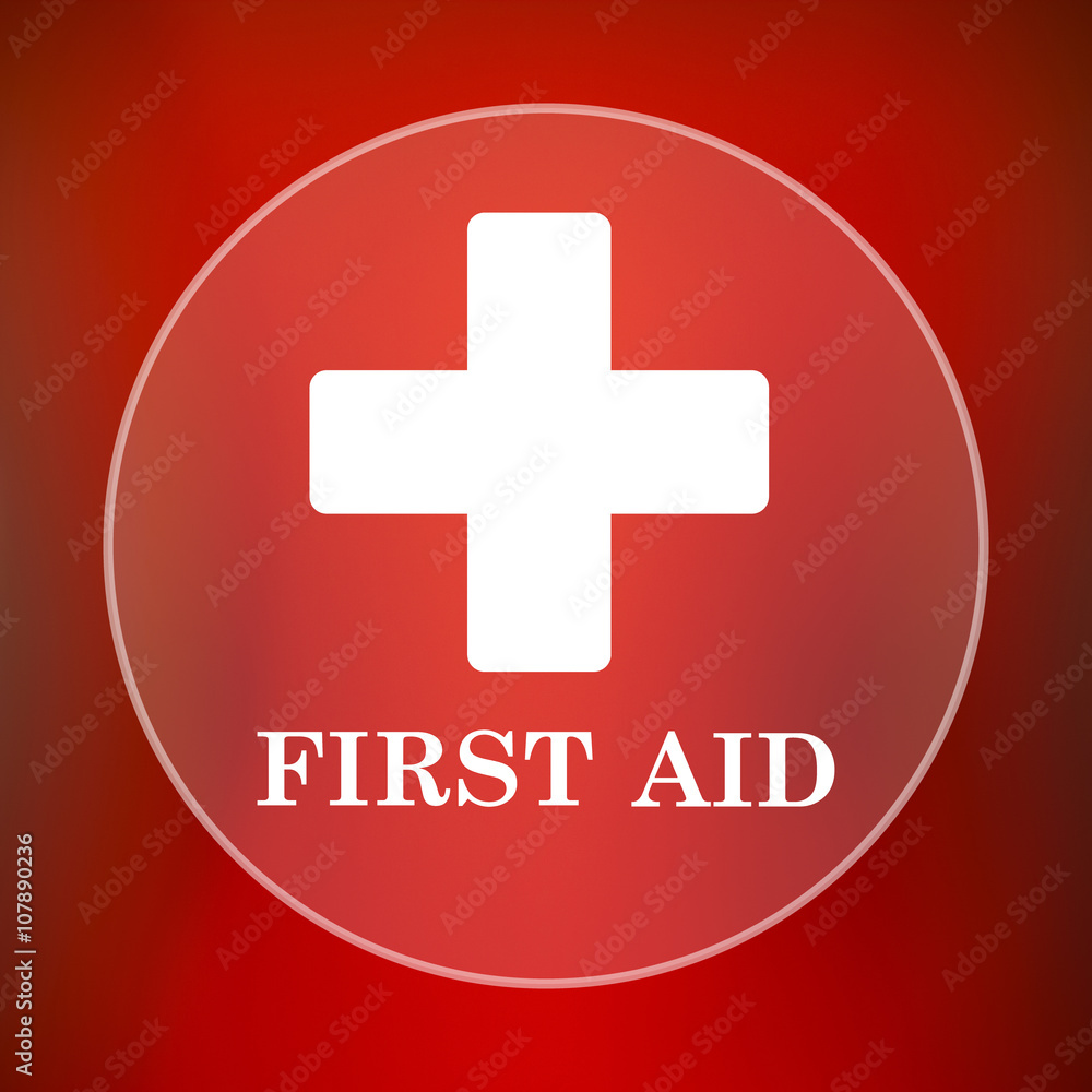 Obraz premium First aid icon