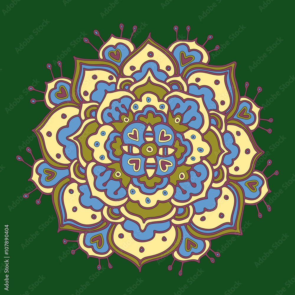 Fototapeta premium circular ornament
