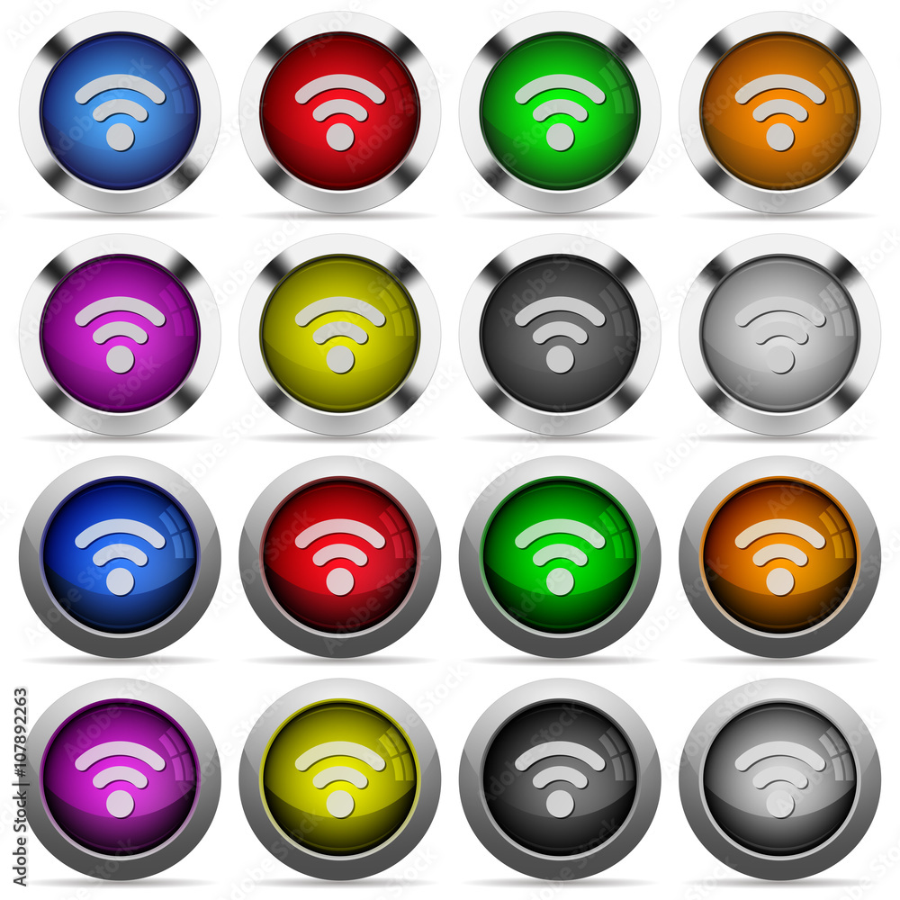 Radio signal button set Radio signal button set