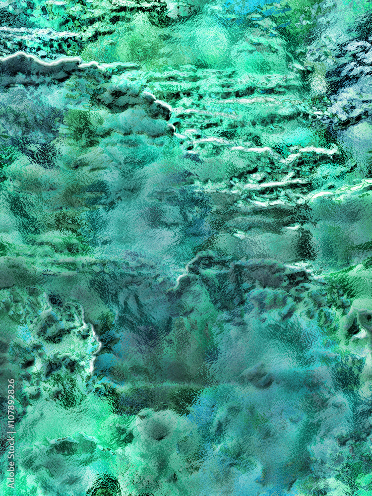 Obraz premium Relief azure texture as abstract background.Digitally generated image.
