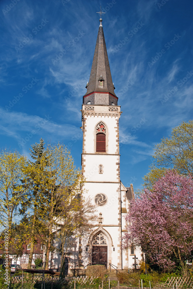 Kirche Sankt Laurentius in Eppstein im Taunus, Hessen