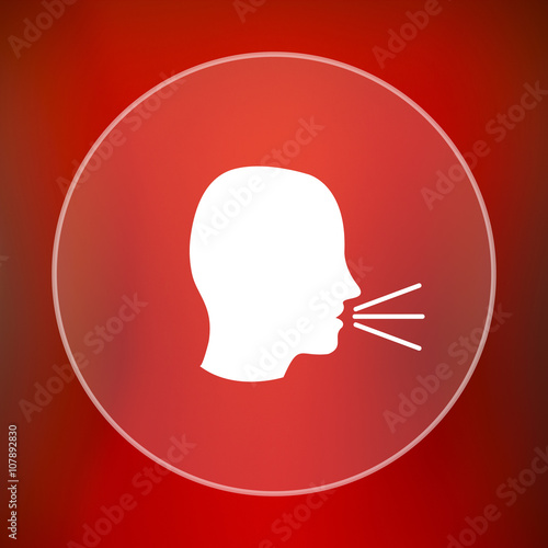 Talking icon