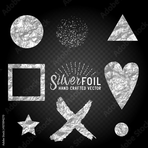 Vector Silver Foil Collection