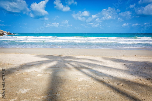 Tropical beach in Thailand 