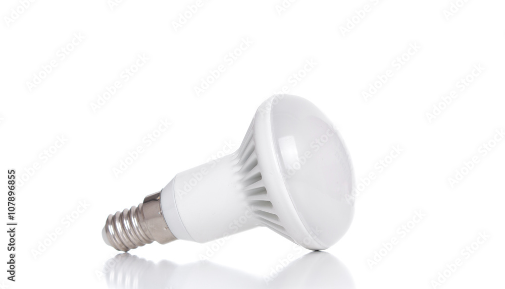 LED light bulb isolated on white LED light bulb isolated on white