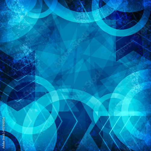 abstract blue background of elegant dark blue vintage grunge bac
