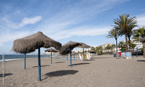 playas de la costa de Estepona en la costa del sol  Espa  a