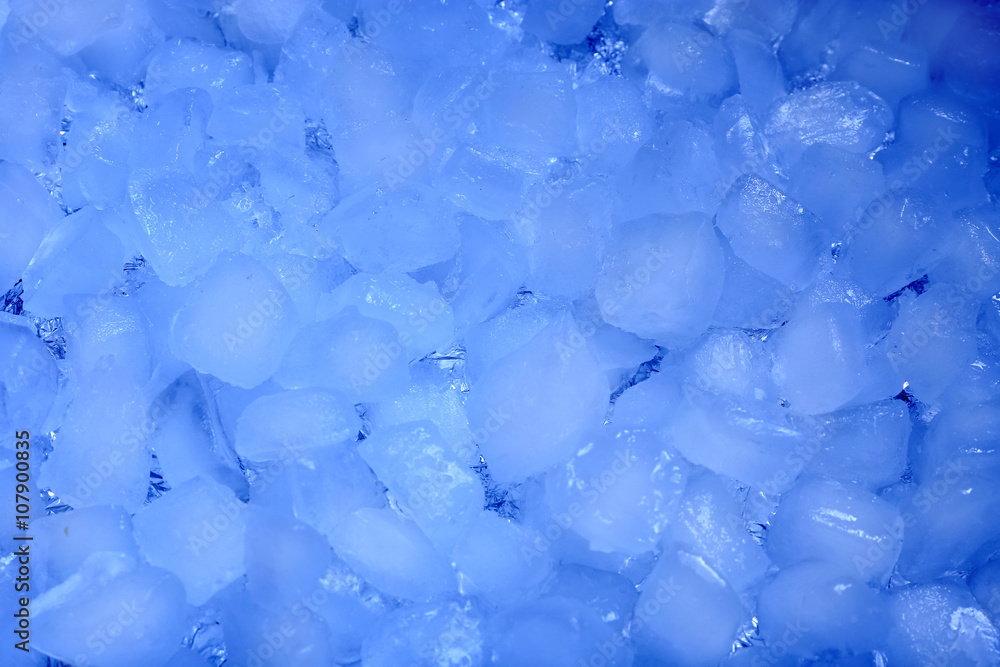 Ice cubes background Ice cubes background