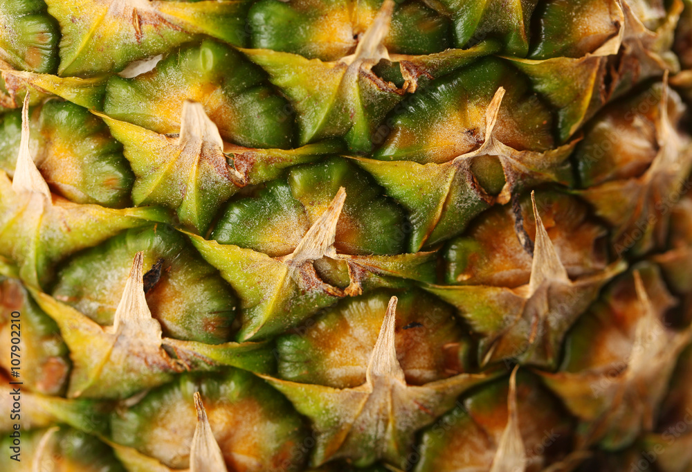 Pineapple background, closeup Pineapple background, closeup