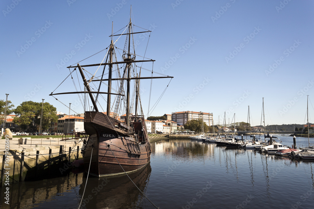 Replica of a Fifteenth Century Caravel