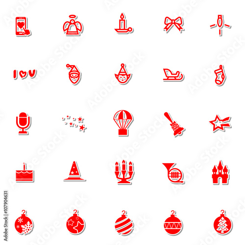 Party and Celebration Icons set