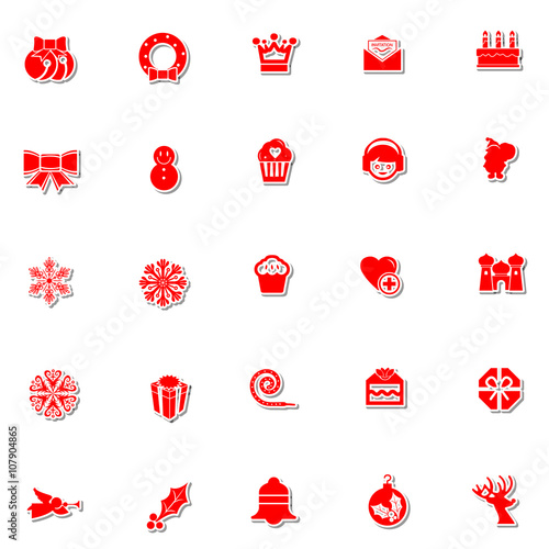 Party and Celebration Icons set