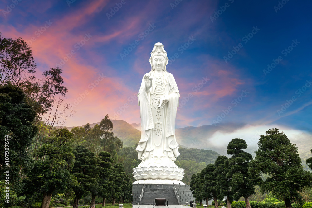 Guanyin,Tsz Shan Monastery in Hong Kong. Guanyin,Tsz Shan Monastery in Hong Kong.