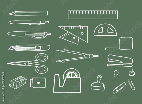 stationery blackboard